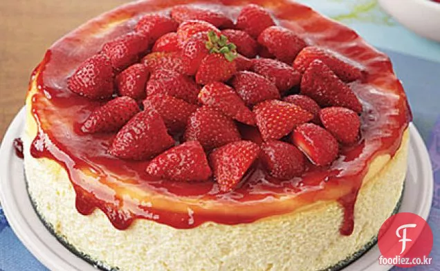 딸기와 리코 타 치즈 케이크