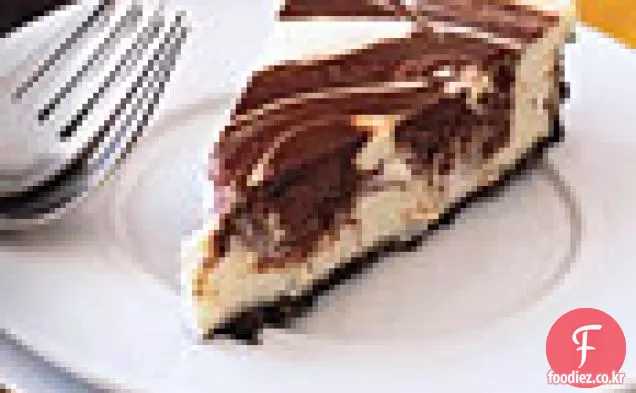 초콜릿 대리석 치즈 케이크