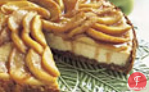 애플 아몬드 치즈 케이크