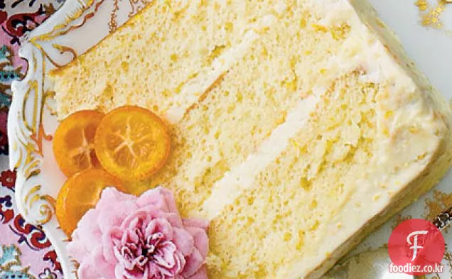 레몬 오렌지 쉬폰 케이크