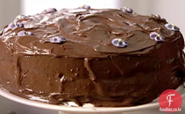 구식 초콜릿 케이크