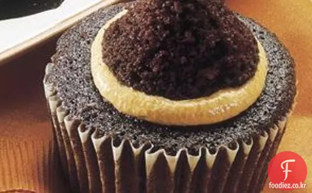 마녀의 모자 초콜릿 컵 케이크