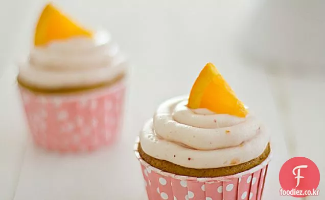 딸기 미모사 컵 케이크