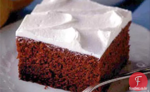 붉은 악마의 음식 케이크