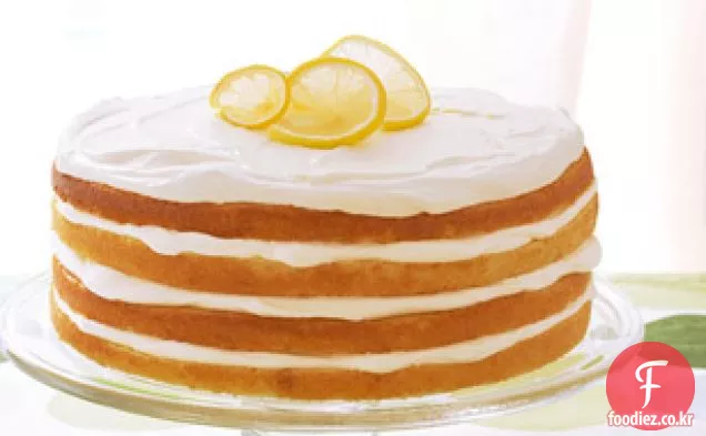 레몬 레이어 케이크