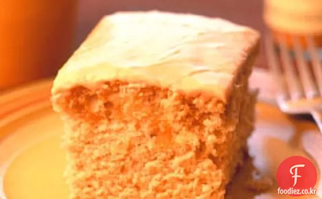 펜지 향신료 카라멜 케이크의 조리법