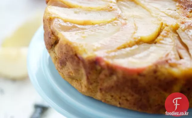 애플과 호박이 거꾸로 케이크—Gâteau renversé aux pommes et au potimarron
