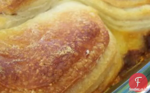 칠리 치즈 개 냄비 파이