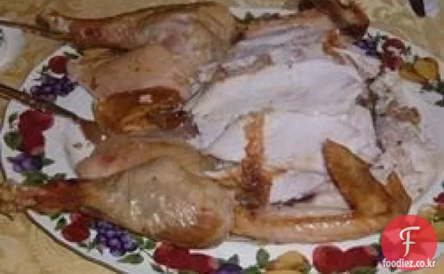 먹거리와 함께 쉬운 초보자 칠면조