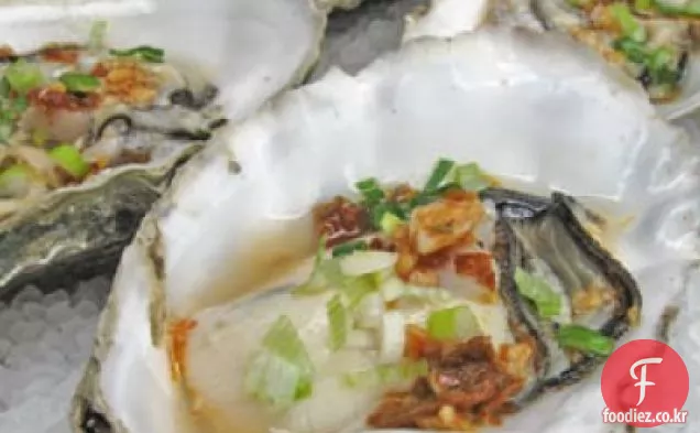 치포 틀레 버터와 구운 굴