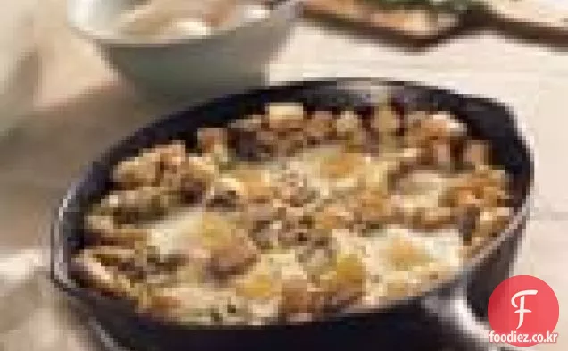 중첩 된 계란