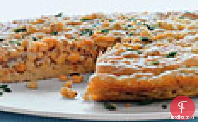 푹신한 옥수수 오믈렛