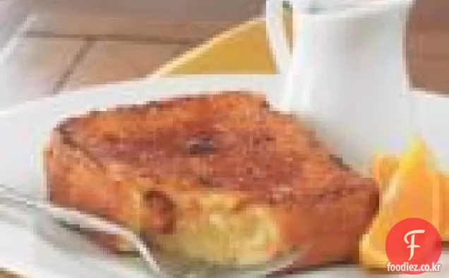 Brûléed 오렌지 프렌치 토스트