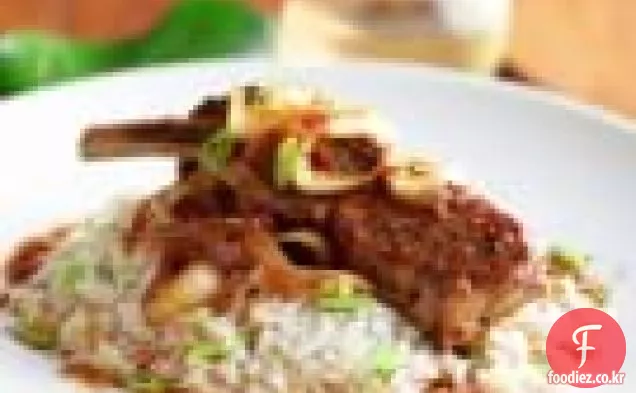 5 향신료 찐 돼지 고기