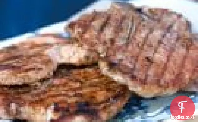 구운 5 양념 돼지 갈비