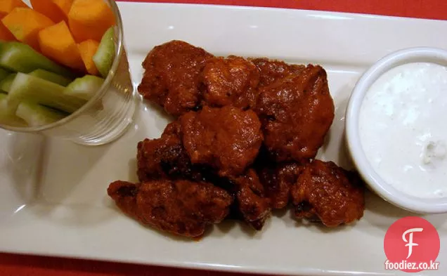 버팔로 스타일 프라이드 치킨 간