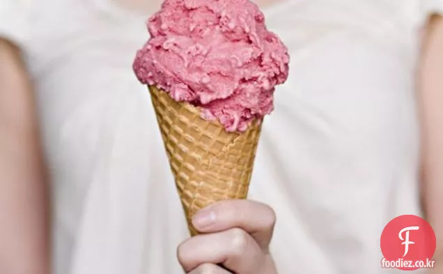 라즈베리 아이스크림
