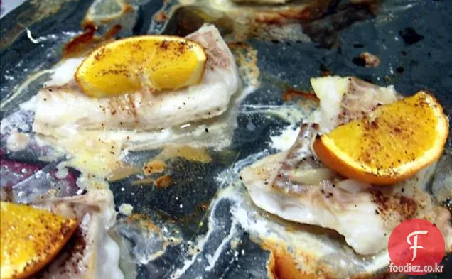 레몬&허브 겉 껍질 대구