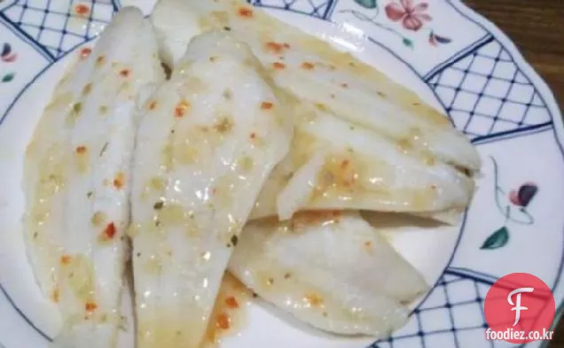 아카디아의 볶음 이탈리아 가자미