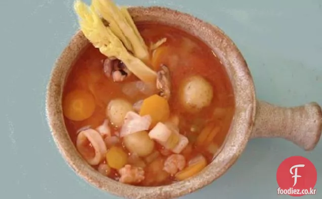 해산물 차우더