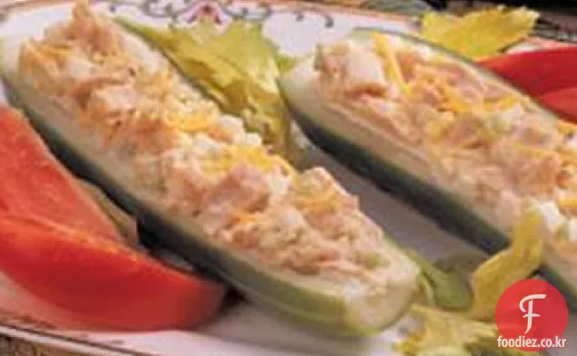 오이 참치 보트