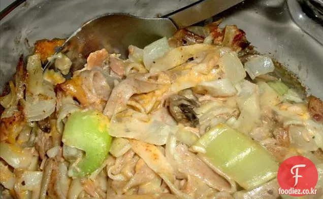 노 베이킹 참치 국수 캐서롤-중서부