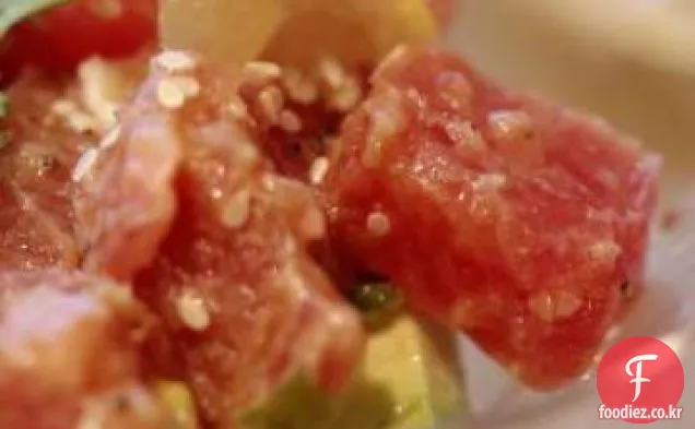 참치 타르타르(맨발 콘테 사)이나 가르텐