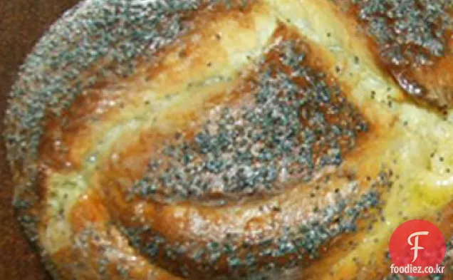 헝가리 꼰 흰 빵