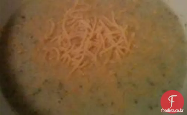 브로콜리 수프 크림