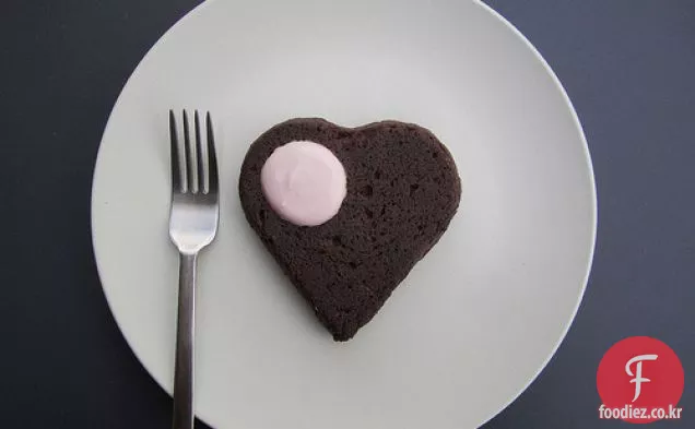 밀가루없는 초콜릿 사탕 무우 케이크