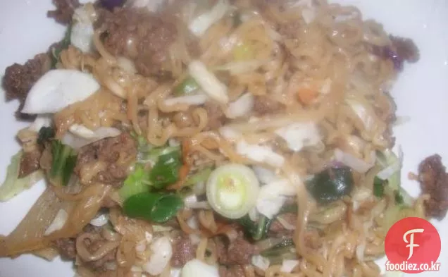 노란 피망과 베이비 복 쵸이