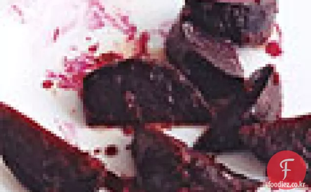 메이플 양 고추 냉이 유약 사탕무