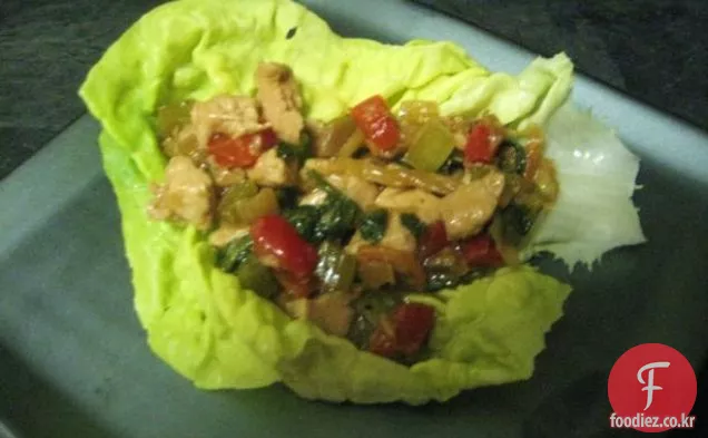 치킨 양상추 랩