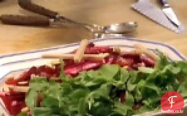 지 카마,비트,오렌지 샐러드